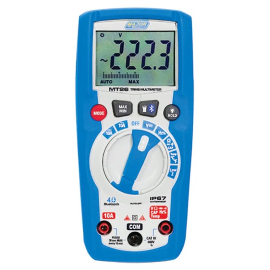 600V AC/DC True RMS Bluetooth Multimeter 600V AC/DC True RMS Bluetooth Multimeter