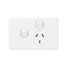 Tesla Single GPO X Switch Tesla Single GPO X Switch