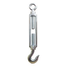 8mm Turnbuckle Hook & Eye Galvanised