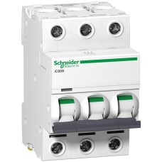 Acti9, Miniature circuit breaker (MCB), Acti9 iC60N Disbo, 3P, 32A, C curve, 6000A (IEC/EN 60898-1), 10kA (IEC/EN 60947-2) Acti9, Miniature circuit breaker (MCB), Acti9 iC60N Disbo, 3P, 32A, C curve, 6000A (IEC/EN 60898-1), 10kA (IEC/EN 60947-2)