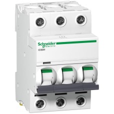Acti9, Miniature circuit breaker (MCB), Acti9 iC60H Disbo, 3P, 63A, C curve, 10000A (IEC/EN 60898-1), 15kA (IEC/EN 60947-2) Acti9, Miniature circuit breaker (MCB), Acti9 iC60H Disbo, 3P, 63A, C curve, 10000A (IEC/EN 60898-1), 15kA (IEC/EN 60947-2)