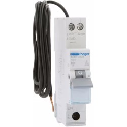 RCBO Electronic 1M 1P 6kA C-20A 30mA A Class RCBO Electronic 1M 1P 6kA C-20A 30mA A Class