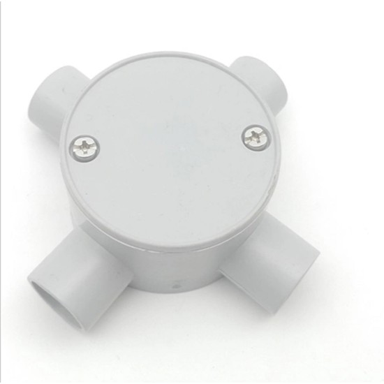 AUSSIDUCT 20mm J B ROUND 4 WAY AUSSIDUCT 20mm J B ROUND 4 WAY