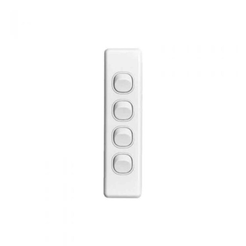 Architrave Four Gang Switch Tesla