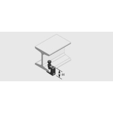 EBC12 Beam Clamp for M12 Threaded Rod Z EBC12 Beam Clamp for M12 Threaded Rod Z