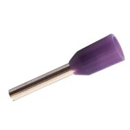 Boot Lace Pin 0.25mm2-Violet Halogen Free Boot Lace Pin 0.25mm2-Violet Halogen Free