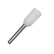 Boot Lace Pin 0.5mm2-White Halogen Free Boot Lace Pin 0.5mm2-White Halogen Free