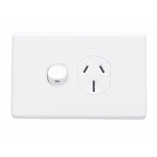 Tesla Single GPO 15A Tesla Single GPO 15A