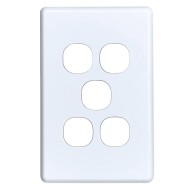 C2035C-WE  COVER 5-GANG