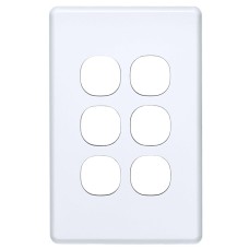 C2036C-WE COVER 6-GANG C2036C-WE COVER 6-GANG