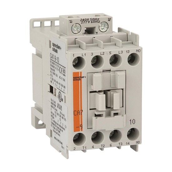 S+S CA7 Contactor 4kW 3Pole 48VAC Coil 1NO Contact Auxiliary