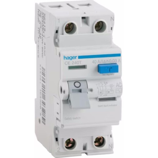 RCCB 2P 80A 100mA A Class RCCB 2P 80A 100mA A Class