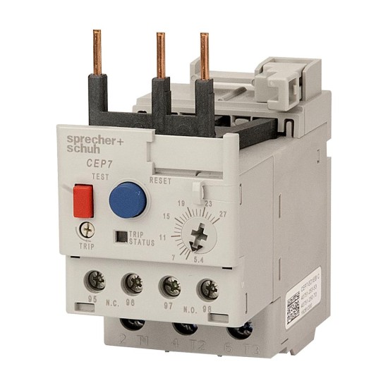 S+S CEP7 Overload Electronic 5.4 to 27A for 9 and 23A S+S CEP7 Overload Electronic 5.4 to 27A for 9 and 23A