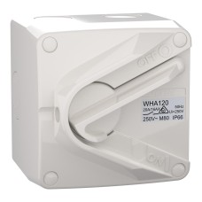 Weathershield, Switch, 1-Gang, 1 Pole, 20A/16AX, 250VAC, IP66 Weathershield, Switch, 1-Gang, 1 Pole, 20A/16AX, 250VAC, IP66