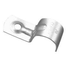 Clipsal Fixing Accessories, 16mm Zinc Plated Metal Half Saddle Clipsal Fixing Accessories, 16mm Zinc Plated Metal Half Saddle