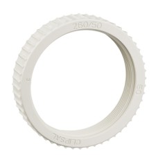 Clipsal Fixing Accessories, PVC, Screwed Lock Rings, 50mm, Grey Clipsal Fixing Accessories, PVC, Screwed Lock Rings, 50mm, Grey