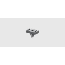 Channel Nut With Short Spring M6 Hot Dip Galvanised Channel Nut With Short Spring M6 Hot Dip Galvanised