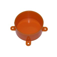 Conduit Box Disposable Lid Orange Conduit Box Disposable Lid Orange