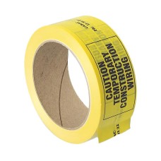 Construction Warning Tape Yellow Construction Warning Tape Yellow