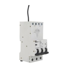 NHP DIN-T Residual Current Device Long Body w/ Overcurrent 10kA 20A 3Pole and N C Curve 30mA Type A NHP DIN-T Residual Current Device Long Body w/ Overcurrent 10kA 20A 3Pole and N C Curve 30mA Type A