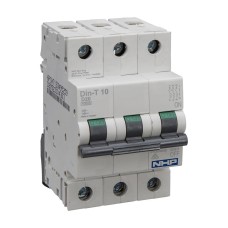 NHP DIN-T Miniature Circuit Breaker 10kA 3Pole 20A D Curve NHP DIN-T Miniature Circuit Breaker 10kA 3Pole 20A D Curve