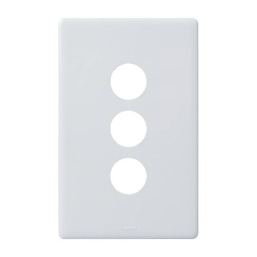 Legrand 3-Gang Grid Coverplate Legrand 3-Gang Grid Coverplate