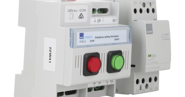 EMERGENCY LIGHTING TEST SWITCH PUSH BUTTON