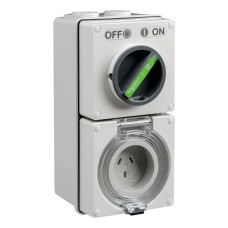 Easy56, Switched Socket, 3 Pin, 10A, 250V Easy56, Switched Socket, 3 Pin, 10A, 250V