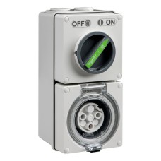 Easy56, Switched Socket, 3 Pin, 20A, 250V Easy56, Switched Socket, 3 Pin, 20A, 250V