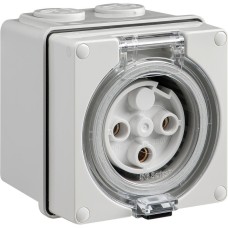 Easy56, Socket, 3 Pin, 32A, 250V Easy56, Socket, 3 Pin, 32A, 250V