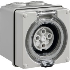 Easy56, Socket, 4 Pin, 10A, 500V Easy56, Socket, 4 Pin, 10A, 500V