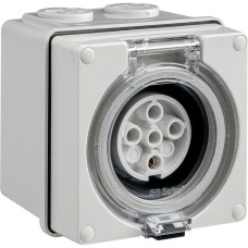 Easy56, Socket, 5 Pin, 10A, 500V Easy56, Socket, 5 Pin, 10A, 500V