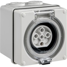 Easy56, Socket, 5 Pin, 20A, 500V Easy56, Socket, 5 Pin, 20A, 500V