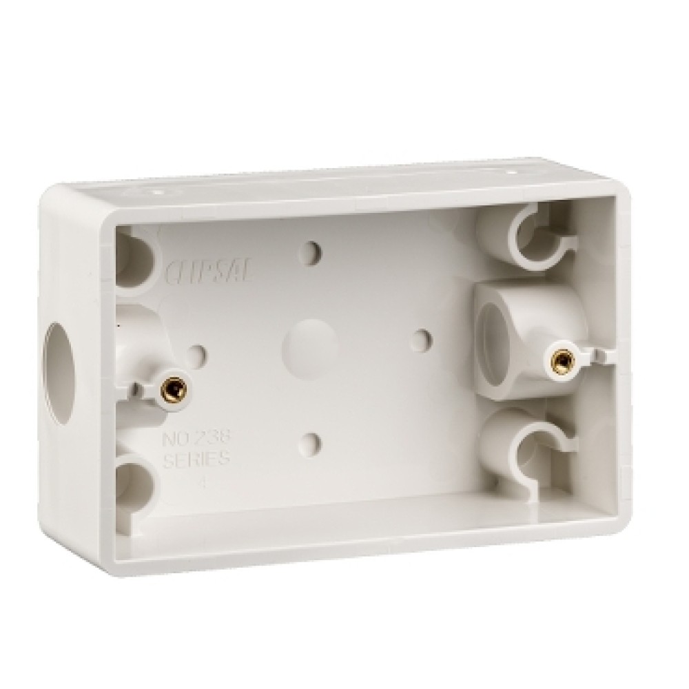 End Close Box Enclosed Mounting Box w/25/20