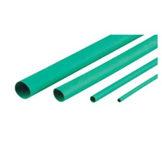 50.8mm Green Thin Wall Heatshrink 1.2mtr (Shrinks To 25.4mm)