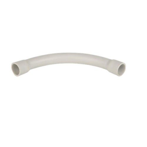 SWB25 - PVC Conduit Sweep Bend Grey 25mm 90 Degrees SWB25 - PVC Conduit Sweep Bend Grey 25mm 90 Degrees