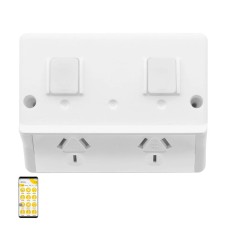 Ikuü Smart WiFi IP54 Double Power Point Ikuü Smart WiFi IP54 Double Power Point