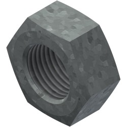 Hex Nut M10 HDG