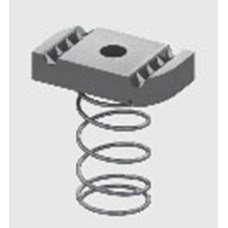 Channel Nut With Long Spring M10 Hot Dip Galvanised Channel Nut With Long Spring M10 Hot Dip Galvanised