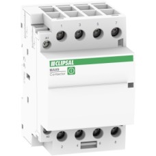 Clipsal MX9C136340 MAX9 Contactor 63A 240V AC 4NO Clipsal MX9C136340 MAX9 Contactor 63A 240V AC 4NO