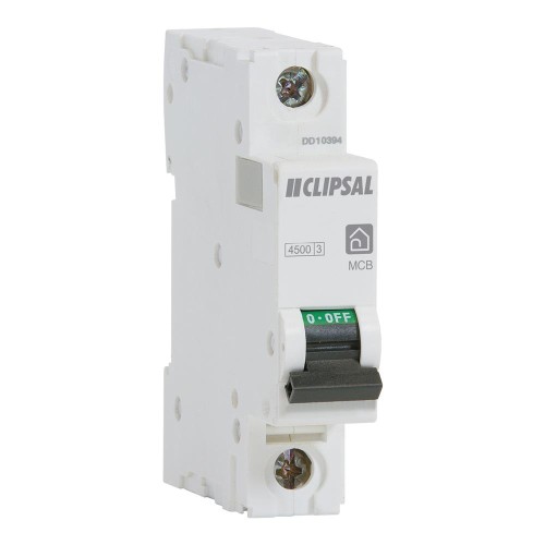 Clipsal Resi MAX, Miniature circuit breaker 1P 16 A C curve 4500 A 240 V Clipsal Resi MAX, Miniature circuit breaker 1P 16 A C curve 4500 A 240 V