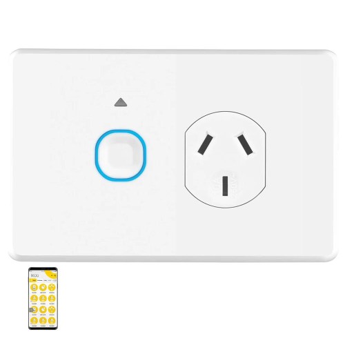 Ikuü Smart WiFi Single Power Point Ikuü Smart WiFi Single Power Point