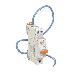 MOD6+ RCBO 6kA 1P+N 16A C Curve 10mA TYPE A 3T PIGTAIL