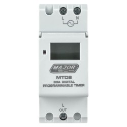 Major Tech MAJMTD8 Digital Programmable Timer Major Tech MAJMTD8 Digital Programmable Timer