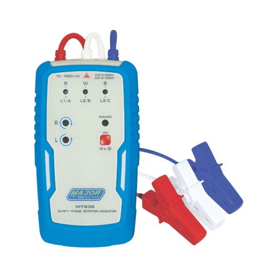 Major Tech MAJMT936 Non-Contact Safety Phase Indicator