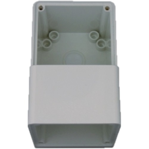 Clipsal - 56 Series, Mounting Back Box, Shallow, 2 Gang, Vertical, Grey Clipsal - 56 Series, Mounting Back Box, Shallow, 2 Gang, Vertical, Grey