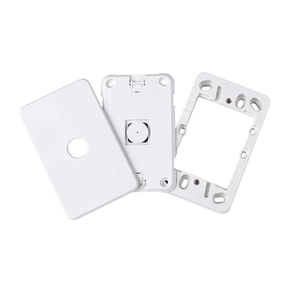 Push Button Multi PIXIE MULTI FUNCTION PUSH BUTTON ONE GANG SURFACE MOUNT WHT