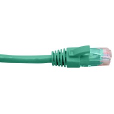 Cabac 1 Metre 4 Pair PVC Unshielded RJ45 - RJ45 Cat6 Green Patch Lead Cabac 1 Metre 4 Pair PVC Unshielded RJ45 - RJ45 Cat6 Green Patch Lead