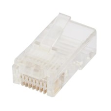Plug RJ45 8P8C Cat6 2 Piece UTP 50PK Plug RJ45 8P8C Cat6 2 Piece UTP 50PK