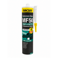 Macsim MF50 Roof & Gutter Silicone Translucent 300ml Macsim MF50 Roof & Gutter Silicone Translucent 300ml